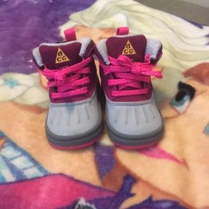 Nike high top baby sneakers